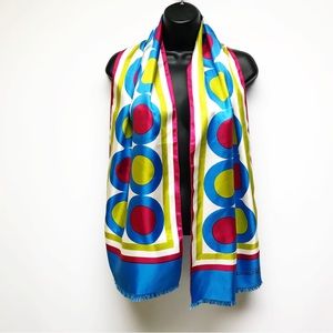 Vintage Gianni Reda Silk Rectangular Scarf